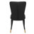 Modern Upholstered Dining Chair with Metal Frame-46129424