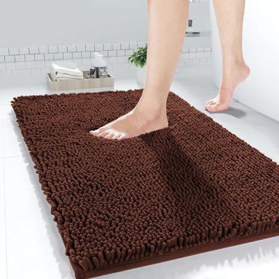 Chenille Non-Slip Non-Slip Bath Mat