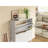 Efficient Tipping Bucket Storage Organizer, Space-Saving Narrow Design, Premium Materials With Solid Wood Legs, Safety Anti-Tip Kit, Versatile Home Storage Solution