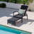 Candiace Outdoor Chaise Lounge