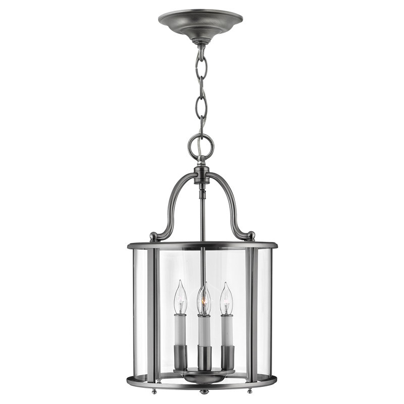 Tibbetts 4 - Light Lantern Pendant, Pewter