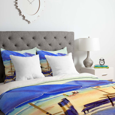 Ensemble de housse de couette de chaises de plage