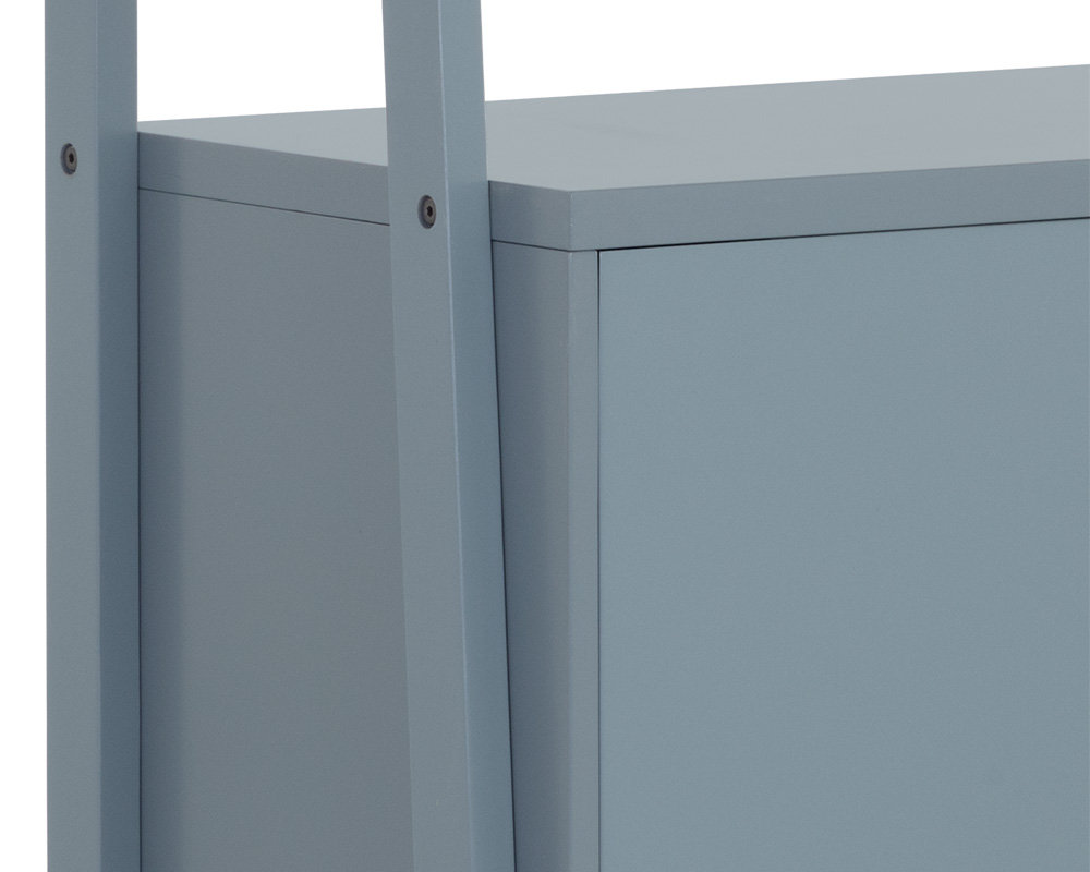 Faulkner 32'' Bar Cabinet, Gray/Blue