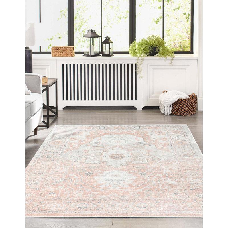 Longwell Oriental Indoor Rug, Rectangle 7'10" x 10'