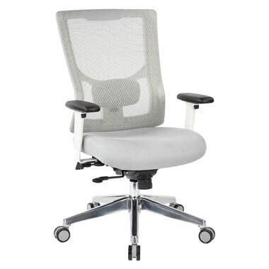 Zody Mesh Office Chair - Standard Posture Haworth Upholstery Color: Stone, Lumbar: Yes