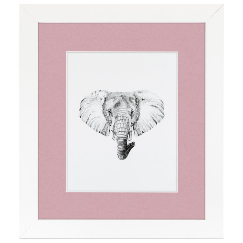 Matte Picture Frame with Mat, Seashell
