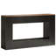 Table basse, table d'entrée moderne, table basse en bois