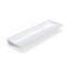 Badeloft 48.8" x 16.1" Rectangular Stone Resin Undermount Ramp Bathroom Sink UB-04-XL-M in Matte White-50749000