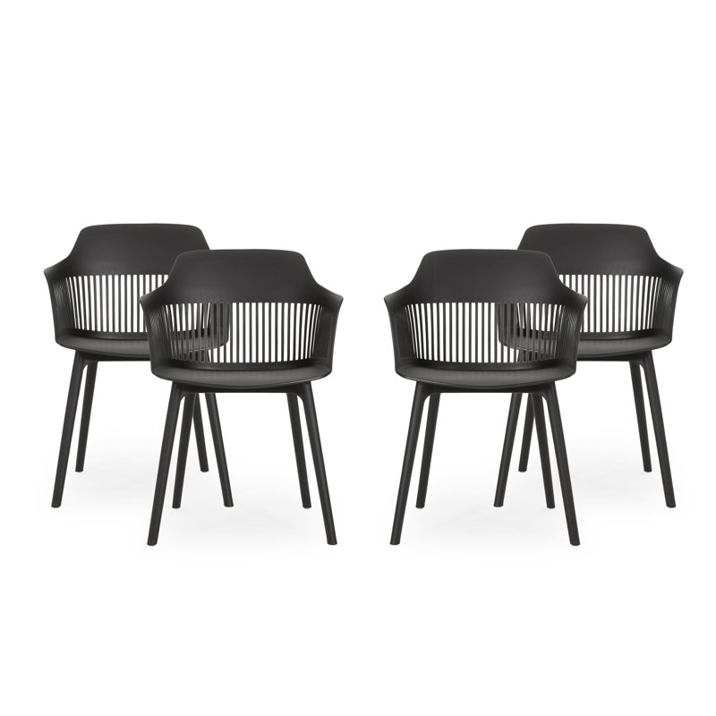 Fauteuils d'extérieur Jacqueline, Noir