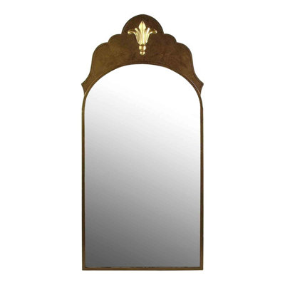 Fleur De Lis Industrial Accent Mirror