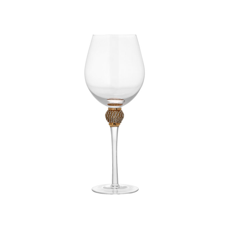Brenton 200ml Red Wine Glass, Gold