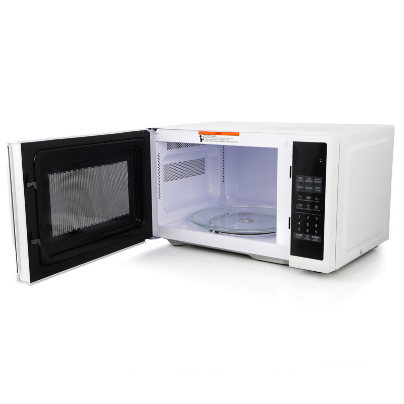 Black and Decker Pi. Micro-onde de comptoir à affichage numérique à DEL en blanc