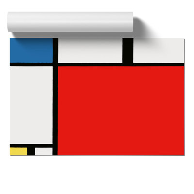 Composition Vol.2 by Piet Mondrian - No Frame Painting
