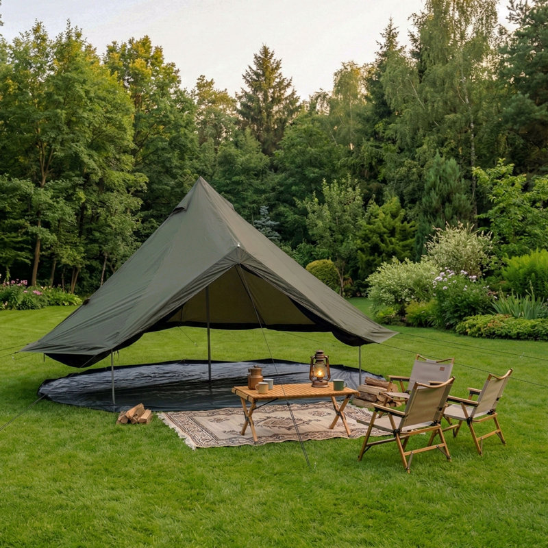 Tente de campement 4 saisons 16,4 pi Bell Green