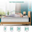 Matelas hybride en gel de refroidissement moyen 8 po / 10 po / 12 po, ressorts ensachés dans une boîte, certifié OEKO-TEX®-2010201912-2010201915