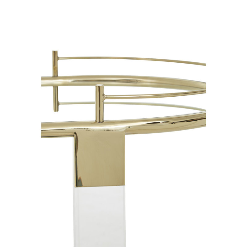 Emile Bar Cart, Gold