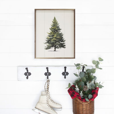 Simple Evergreen White