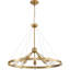 Lustre en roue de wagon Spoutnik à 7 lumières à intensité variable Tenee-743454030