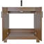 Ensemble de meuble-lavabo sur pied à simple cuve 36 "Broadway - Noir mat-1183338236