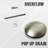 Koh Samui 65" x 32" Freestanding Soaking Acrylic Bathtub with Brushed Nickel Drain
