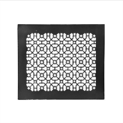  Ouverture de conduit 10 po x 12 po AIR RETOUR | Grille d'air lourde en fonte d'aluminium (12 po x 14 po au total) | Thermolaqué