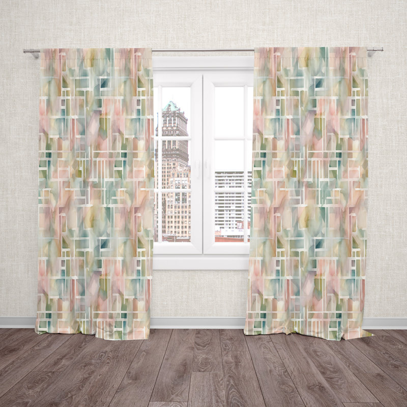Aidyn Room Darkening Curtain Pair, 20" W x 52" L