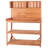 65" Large Wooden Farmhouse Rustic Outdoor Potting Bench Table （Only Include Table)-1574097734