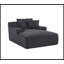 Chaise longue surdimensionnée en velours côtelé doux-1806276530