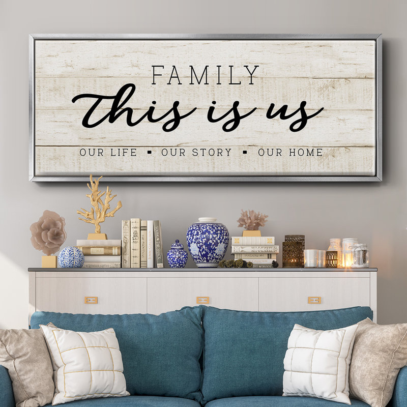 This is Us- Framed Canvas