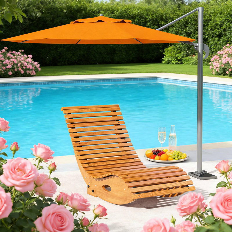 Chaise berçante d'extérieur en forme de S Modern, d'un poids de 264 lb, avec dispositif de basculement, pour patins en bois pour la cour arrière, meubles berçants de couleur 110 à 135