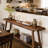 70.9-Inch 2-Tier Farmhouse Console Table - Extra-Long-135389184