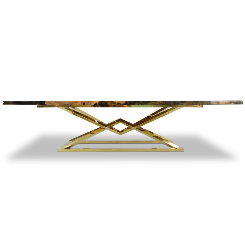 Abruzzo Dining Table, 48" W x 108.3" L