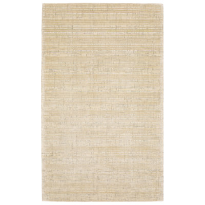 Tapis touffeté à poils longs beige / ivoire Solveigh