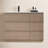 Arla 42'' Single Bathroom Vanity with Solid Surface Top-70404081