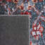 Tapis oriental bleu / rouille-1149149052
