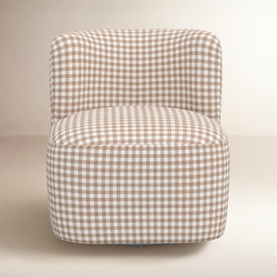 Fauteuil de chambre pivotant rembourré Mariza