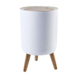Garbage can with Press top Lid