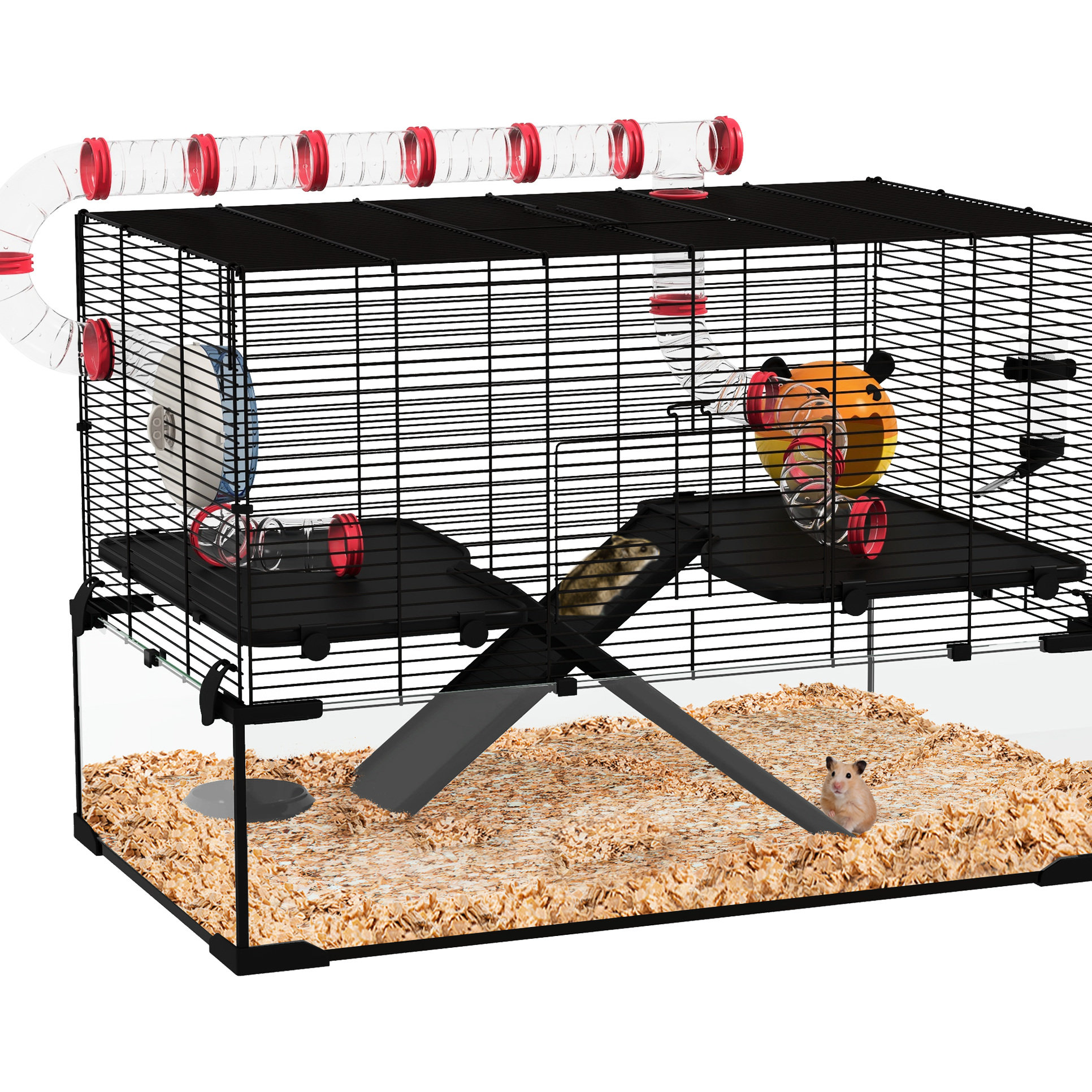 Stunning Extra Large Hamster Cages With Separate Spaces image