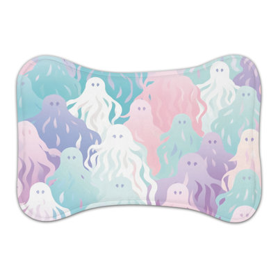 Spooky Art Designs - Tapis d'alimentation en forme d'os
