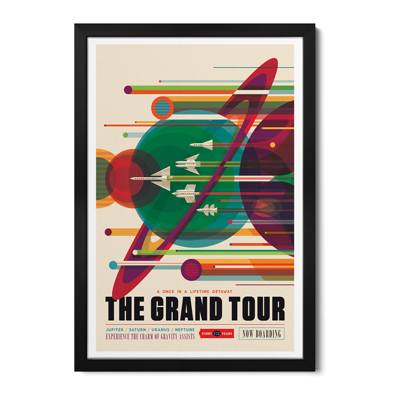 The Grand Tour Premium Framed Poster by NASA, 24" H x 16" W