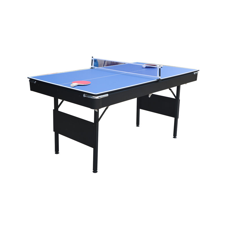 Esonmus 65.75' Multi Game Pool Table, Blue