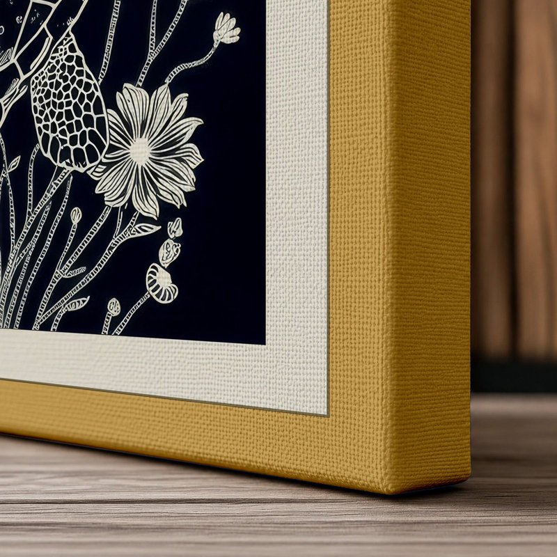 Print, 24x16 - 61.0 x 40.6 cm, Ochre Border