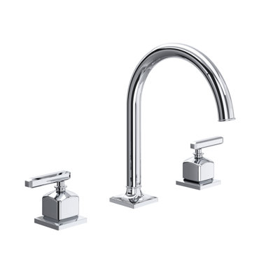 Apothecary Widespread Lavatory Faucet With C-Spout