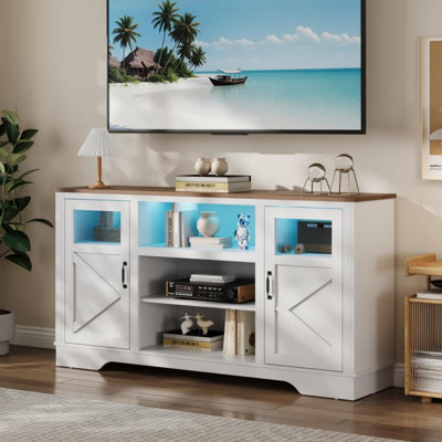 58 Inch Tv Stand Console For Tvs Up To 65 Inches