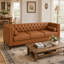 Canapé 78,5 po en similicuir Chesterfield-133661398
