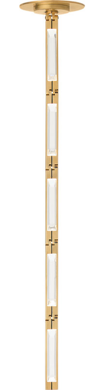 Catena 26 Pendant, Hand Rubbed Antique Brass, Surface, 2700 Kelvins