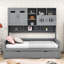 Lit de jour en bois avec couchette et armoire tout-en-un Westerville-530284827-530284824