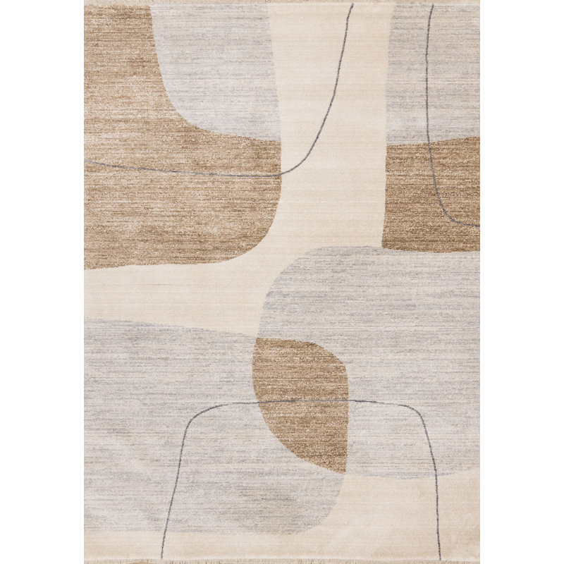 Tapis en peluche Bronny, Rectangle 5 pi 3 po x 7 pi 10 po