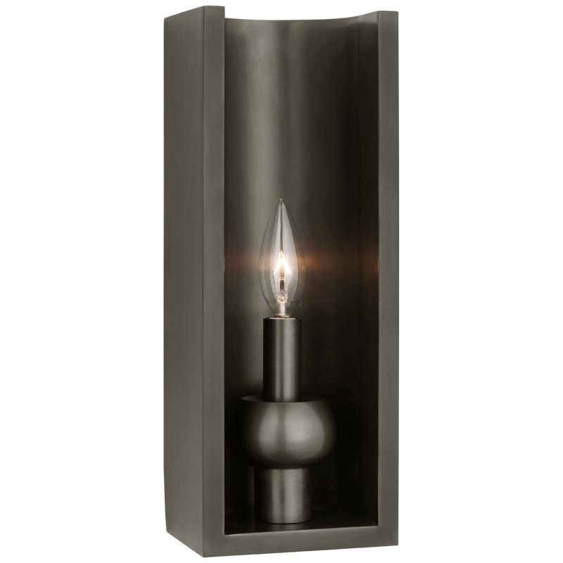 Comtesse 1 - Light Candle Wall Light, Bronze