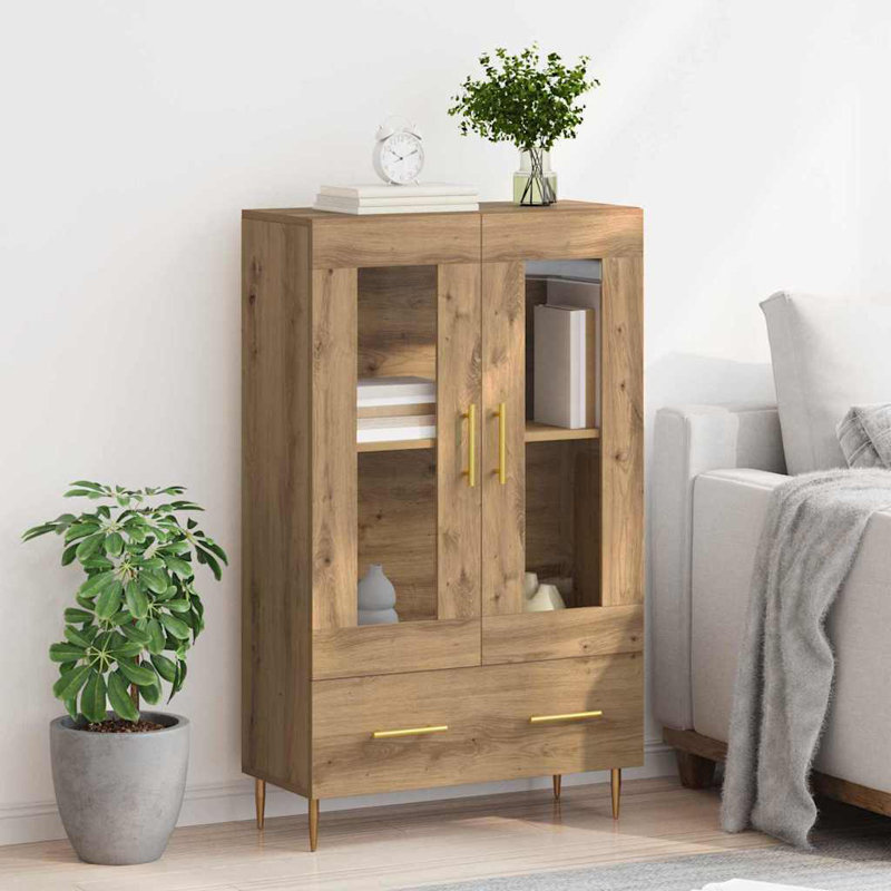 Highboard Accent Chest, Artisan Oak